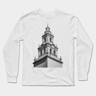 Steeple of Knowles Memorial Chapel Long Sleeve T-Shirt